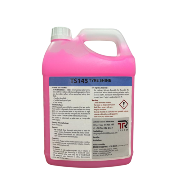 Tyre Shine Pink TS145 4L